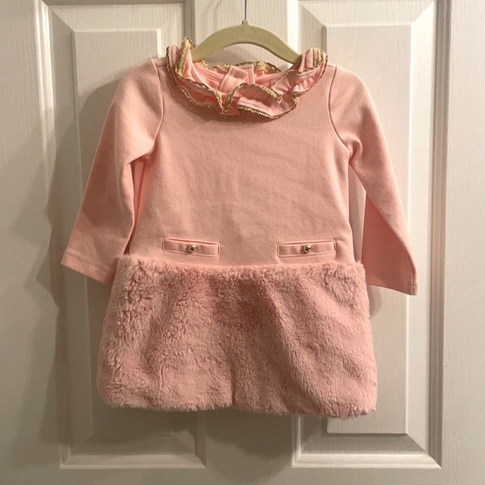 Janie and Jack Fur Dress